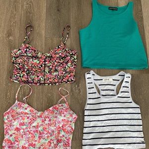 Bundle of crop tops like brand new